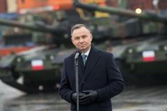 polsko tanky jižní korea andrzej duda