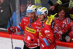 hokej, extraligy, play off 2022/2023, semifinále, 6. zápas, Třinec - Pardubice, Tomáš Zohorna, Lukáš Radil