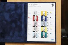 Petr Pavel, prezident, známka, portrét