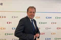 Generální ředitel České televize Petr Dvořák na středečním jednání Rady ČT, která rozhoduje o jeho budoucnosti