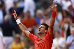Roland Garros Novak Djokovič