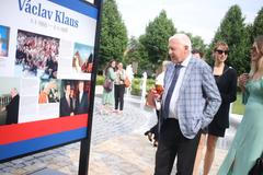 Blízký mi byl Nečas, vzpomínal Klaus na výstava 13 českých premiérů