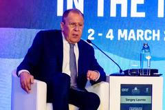 Ruský ministr zahraničí Sergej Lavrov si za svá slova o válce na Ukrajině vysloužil výsměch