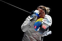 Ukrajinská šermířka Olga Charlanová