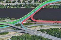 Oprava Barrandovského mostu - poutak