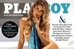 Cathy Hummelsová se nechala vyfotit nahoře bez pro německý Playboy