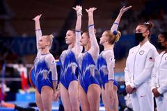 Ruské gymnastky na olympiádě v Tokiu