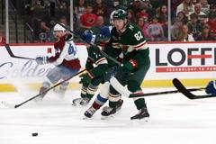NHL: Colorado Avalanche at Minnesota Wild