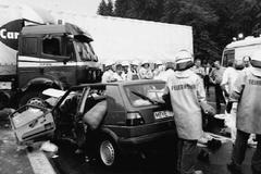 Dražen Petrovič, nehoda