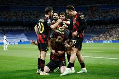 Soccer Football - Champions League - Semi Final - First Leg - Real Madrid v Manchester City