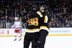 NHL: New York Rangers at Boston Bruins