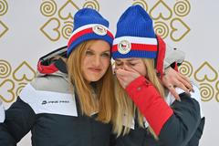 Gabriela Soukalová s Evou Puskarčíkovou