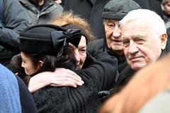 Pohřeb režisér Juraj Jakubisko Praha