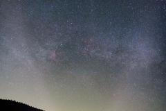 přehrada, Šance, osvětlení, světelný smog