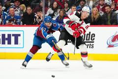 NHL: New Jersey Devils at Colorado Avalanche, Ondřej Palát