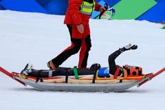 Pád Petera Prevce na MS v Planici