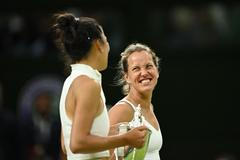 Sie Šu-wej, Barbora Strýcová, Wimbledon 2023