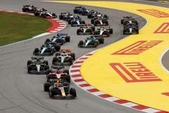 Start VC Španělska formule 1 2023