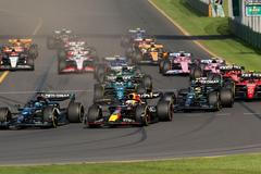 Start VC Austrálie F1 2023