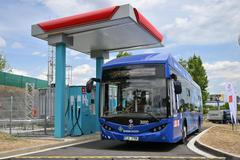 Vodíkový autobus MHD Praha, zahájení provozu