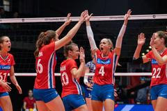 volejbal, ME 2023, radost českých reprezentantek