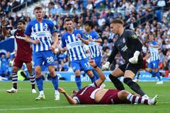 fotbal, Premier League, 2022/2023, Brighton - West Ham, Tomáš Souček