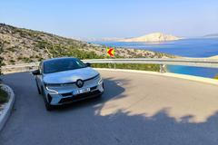 Renault Megane cesta do Chorvatska 2023