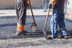 Asfaltování, silnice, vozovka, povrch