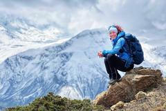 Horská průvodkyně Marie Lollok Klementová