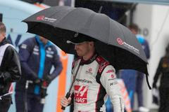 Pilot Haasu Nico Hülkenberg po kvalifikaci na VC Kanady F1 2023