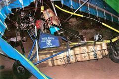 Pašování drog na hranici s Mexikem