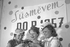 Silvestr, retro, Československo, Nový rok, historie