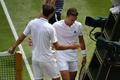 Jiří Lehečka a Daniil Medveděv po osmifinále Wimbledonu 2023