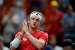 Situace ze zápasu Davidovich Fokina - Seyboth Wild na United Cupu