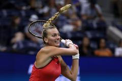 Sestřih utkání Kvitová - Gračovová