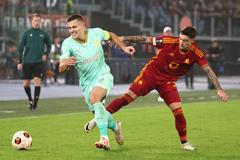 Europa League - Group G - AS Roma v Slavia Prague