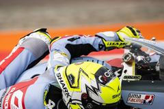 Filip Salač na motocyklu Moto2 týmu Gresini Racing při VC Indie 2023