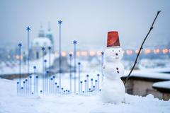 V kterých letech byl na Štědrý den sníh - poutak