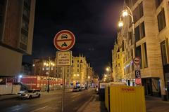 Noční zákaz vjezdu do centra Prahy