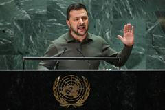 Volodymyr Zelenskyj na Valném shromáždění OSN zkritizoval "evropské přátele" Ukrajiny