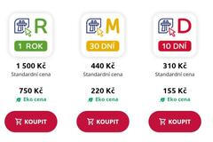 Dálniční známka Česko 2023