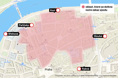 Praha - noční zákaz vjezdu