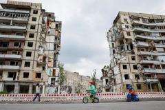 Ukrajina Dnipro děti