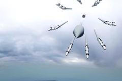 Záběry zachycují noční ukrajinský útok kazetovou municí na ruské pěšáky