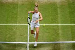Karolína Muchová ve čtvrtfinále Wimbledonu 2019