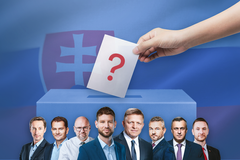 Volby na Slovensku-2023 - Ikona, poutak