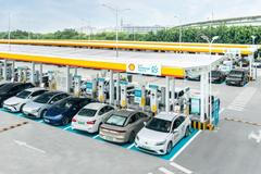 Nabíječka pro elektromobily, Shell, Čína