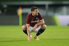 fotbal, Liga mistrů, 3. předkolo, odveta, Sparta - FC Kodaň, Kaan Kairinen