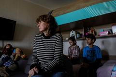 Ukrajina Dnipro domácí násilí