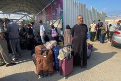 Palestina Pásmo Gazy přechod Rafah